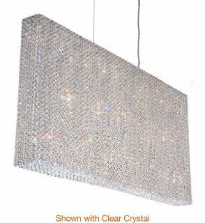 Geometrix by Schonbek RE4824SMO Refrax 23 Light Single Tier Chandelier with Smoke Strass crystal   Ceiling Pendant Fixtures  