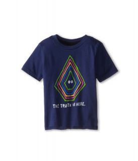 Volcom Kids Truth S/S Tee Boys T Shirt (Blue)
