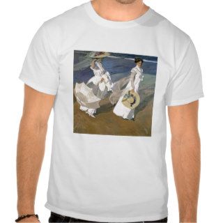 Strolling along the Seashore, 1909 Tshirts