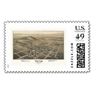Topton, PA Panoramic Map   1893 Postage