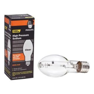 Philips 100 Watt ED23.5 High Pressure Sodium High Intensity Discharge HID Light Bulb 140953