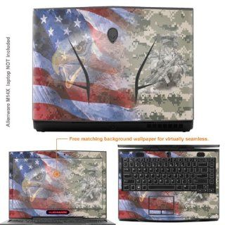 Decalrus Protective Decal Skin Sticker for Alienware M14X R3 & R4 case cover M14X 273 Computers & Accessories