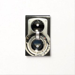 Vintage Camera   Old Fashion and Antique Look Light Switch Plate