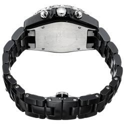 Grovana Women's 4001.9187 Black Dial Black Ceramic Chronograph Quartz Watch Women's More Brands Watches