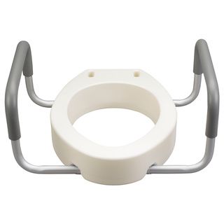 Premium Seat Riser with Removable Arms Drive Medical Raised Toilet Seats