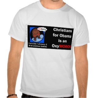 NOBama baby OxyMoron Tee Shirts