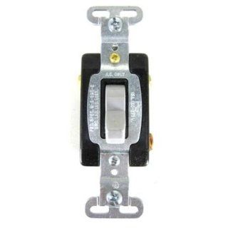 Commercial Light Switch 3 Way 15 Amp120/277 Back & Side Legrand CSB315 GRYCC   Wall Light Switches  