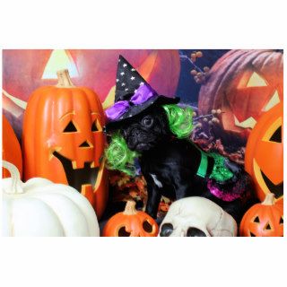 Halloween   Pug   Daisy Mae Photo Cut Outs