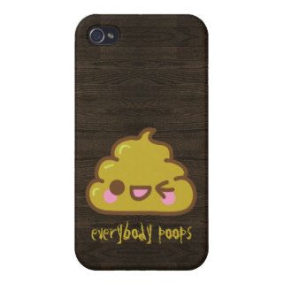 Everybody Poops iPhone 4/4S Cover