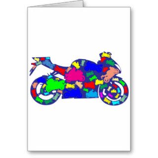 Motor Bikes Greeting Cards