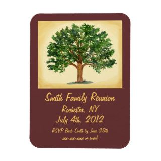 Familly Reunion   Save the Date, Invitation Magnet