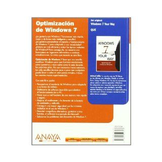 Optimizacion de Windows 7 / Optimization of Windows 7 (Spanish Edition) Michael Miller 9788441527577 Books