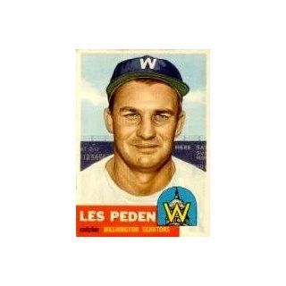 1953 Topps #256 Les Peden RC   GOOD Sports Collectibles