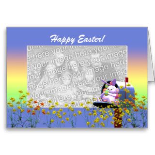 Easter Bunny Mail (photo frame) Card