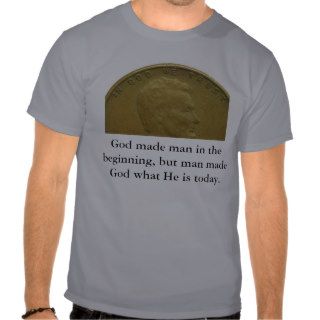 God made man in the beginning,tees