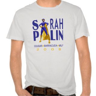 Sarah Palin Super Hero T shirt