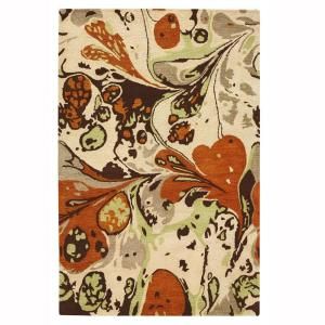 Home Decorators Collection Fontana Beige/Green 8 ft. x 11 ft. Area Rug DISCONTINUED 0788550610
