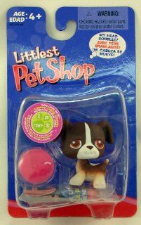 Littlest Pet Shop Bobble Head Figures Boxer Puppy Dog #287 Toys & Games