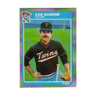 1985 Fleer #288 Ken Schrom Sports Collectibles