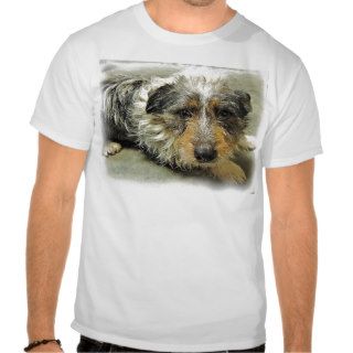 Tug at Heart Corgi Terrier Mix Dog T shirt