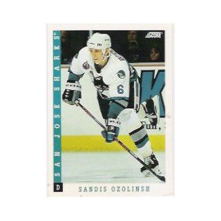 1993 94 Score #261 Sandis Ozolinsh Sports Collectibles