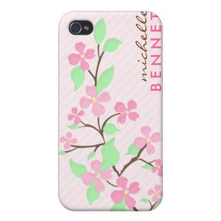 Pink Dogwood iPhone4 Case iPhone 4 Cases