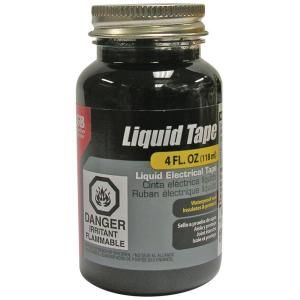 Gardner Bender 4 fl. oz. Liquid Electrical Tape   Black LTB 400