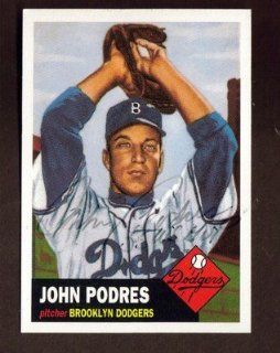 1995 TOPPS ARCHIVES #263 JOHNNY PODRES DODGERS AUTO SIGNED CARD JSA STAMP BK Sports Collectibles