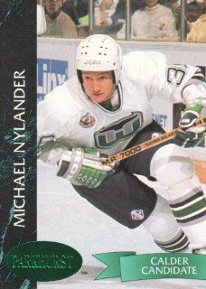 1992 93 Parkhurst Hockey Emerald Ice Parallel #294 Michael Nylander Hartford Whalers NHL Trading Card Sports Collectibles