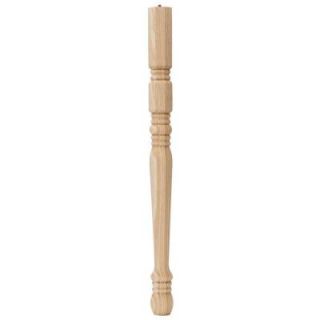 Waddell 28 in. Traditional Table Leg 2428