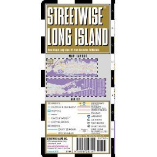 Streetwise Long Island Map   Laminated Regional Road Map of Long Island, New York Map Rev Edition by Streetwise Maps published by Streetwise Maps (2013) Map Books