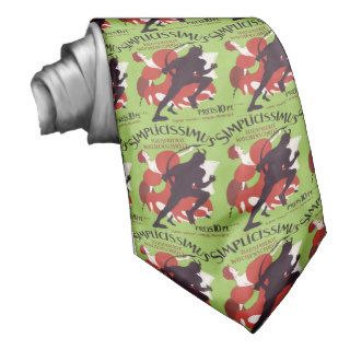 Plakat Heine   Simplicissimus 1896 Neck Tie