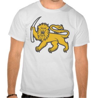 Rhodesian Lion Tee Shirt