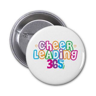 365 Cheerleading Pinback Buttons