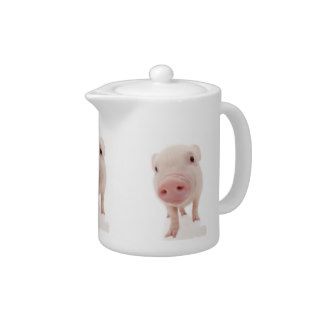 Pink Pig Teapot
