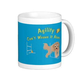 Agility Can't Weave It Alone Mugs