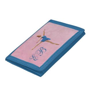 Ballerina in Arabesque Position  Customizable Wallet