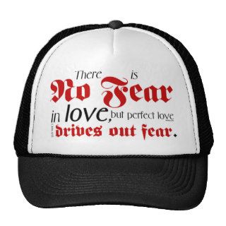 No Fear in Love Mesh Hats