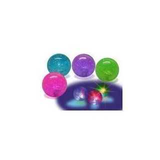Ribbon Glitter Hi Bounce Light up Water Ball 65 Mm Toys & Games