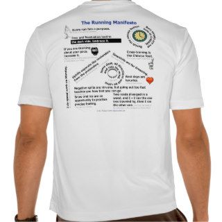 The Running Manifesto   Men's Shirts