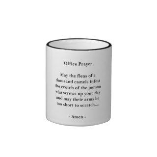 Office Prayer (Funny) Coffee Mugs