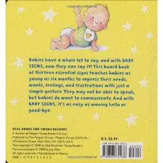Baby Signs Joy Allen 9780803731936 Books