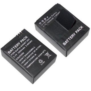 Apollo23 3.7V 1050mAh Camera Replacement Rechargeable lithium ion Battery for GoPro HD Hero3 AHDBT 301 201  Digital Camera Batteries  Camera & Photo