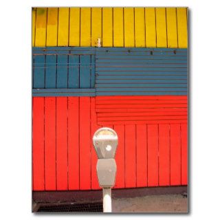 Primary Colors in the City Postcard
