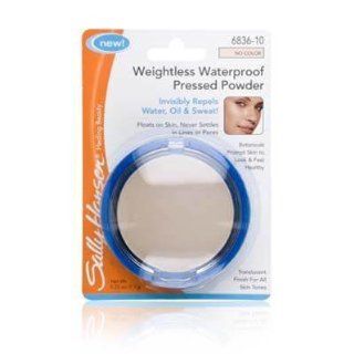 Sally Hansen Healing Beauty Weightless Waterproof Pressed Powder 6836 10 Translucent  Face Powders  Beauty
