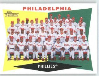 2009 Topps Heritage #302 Philadelphia Phillies TC Sports Collectibles