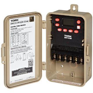NSI Industries EW103B Multipurpose Control 7 Day Time Switch, 120 277 VAC Input Supply, 1 Channel, DPST Output Dry Contact Electronic Photo Detectors