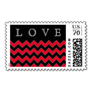 Love Style Higher Rate Bridal  Cadmium Red Stamps