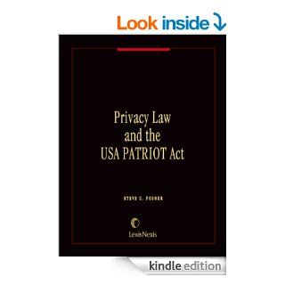 Privacy Law and the USA PATRIOT Act eBook Steve C. Posner Kindle Store