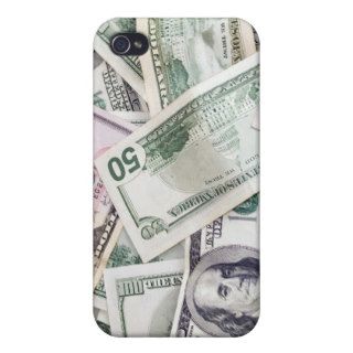 Pile of Cash Money Textured iPhone 4 Cover